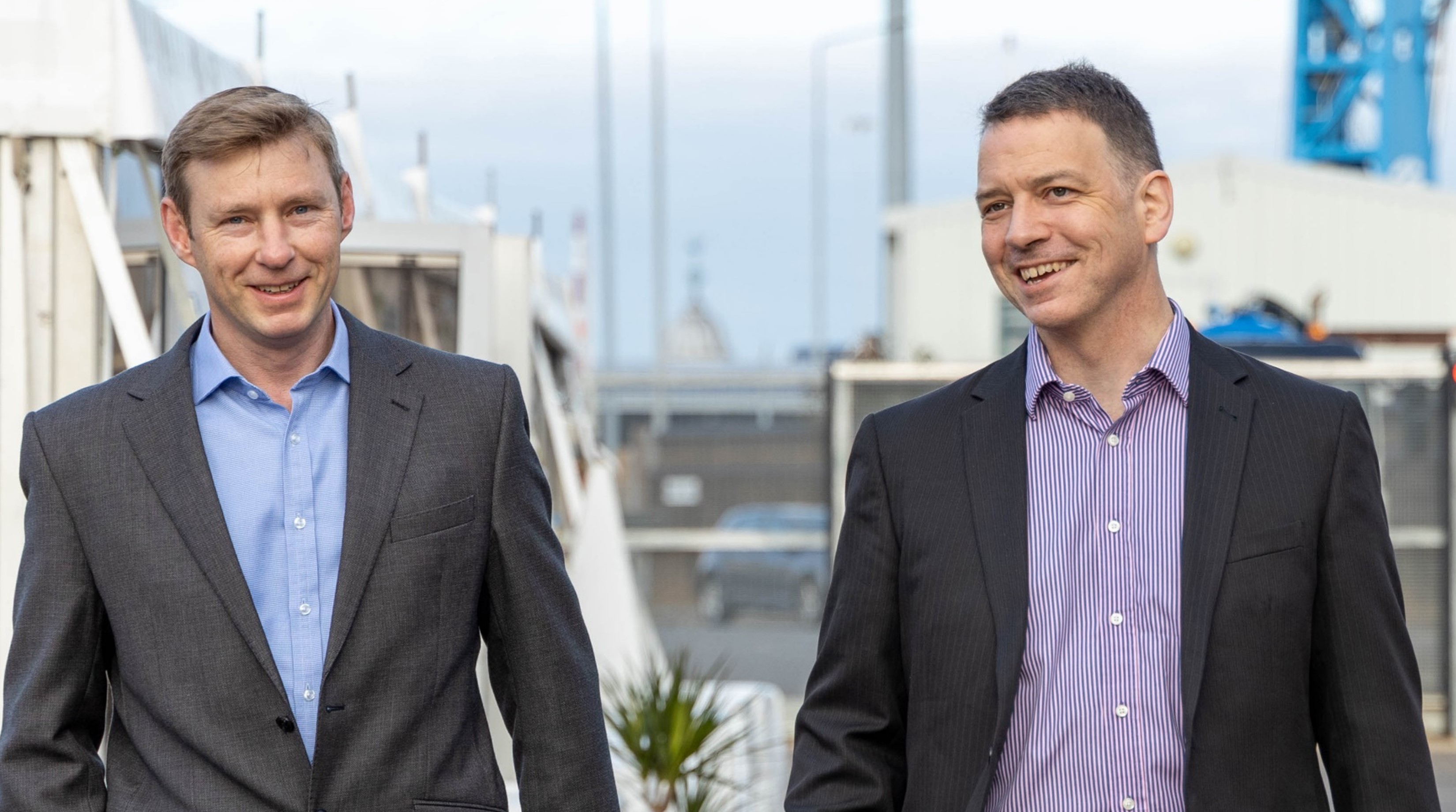 Chairman and CEO of Covelya group- Simon Partridge and Stephen Fasham